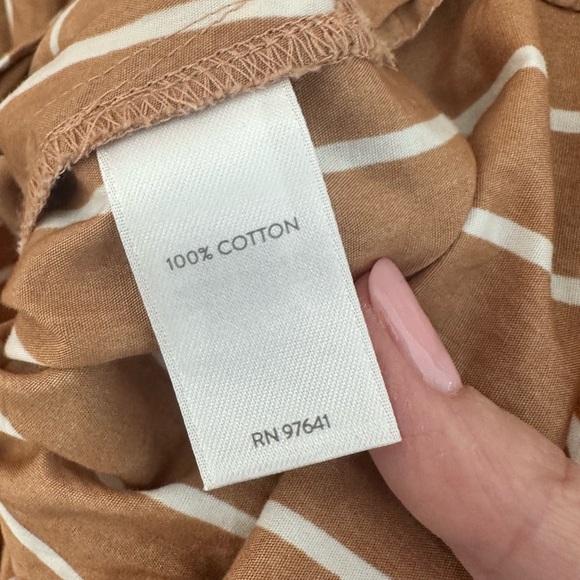 J Jill Oversized 100% Cotton Button Down Shirt Size Medium (runs large!) - Picture 5 of 8